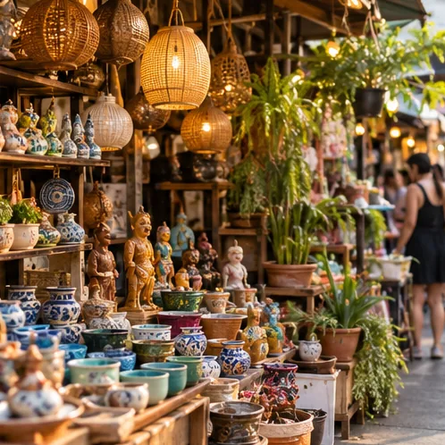AI-created view 3 of Chatuchak Weekend Market