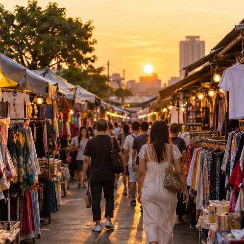 AI-created view 6 of Chatuchak Weekend Market