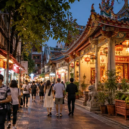 AI-created view 5 of Chinatown (Yaowarat)
