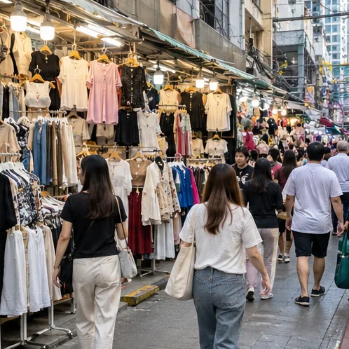 Pratunam Market · Vue 02