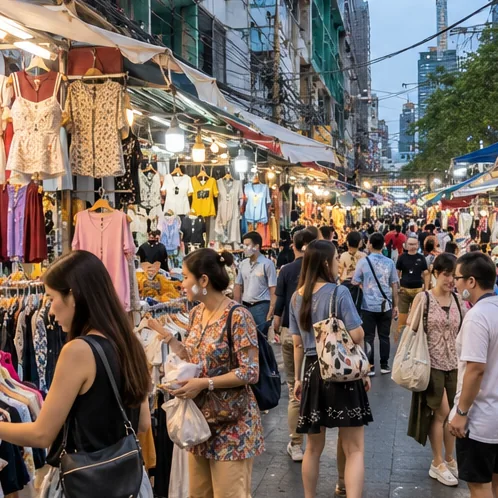 Pratunam Market · Vue 04
