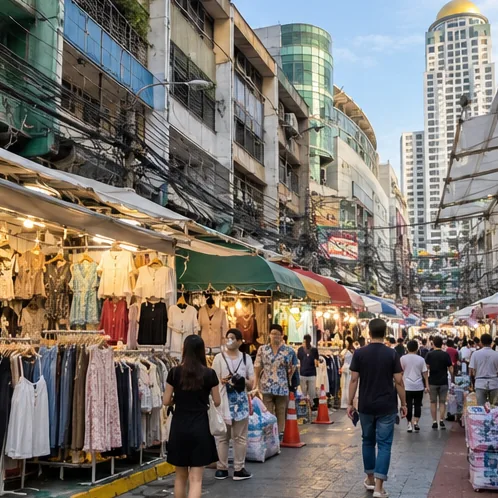 Pratunam Market · Vue 05