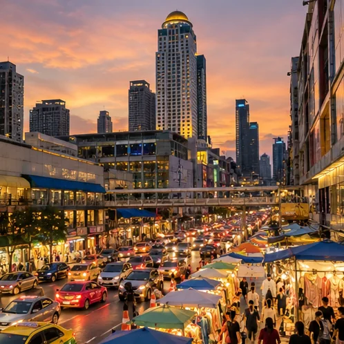 Pratunam Market · Vue 06