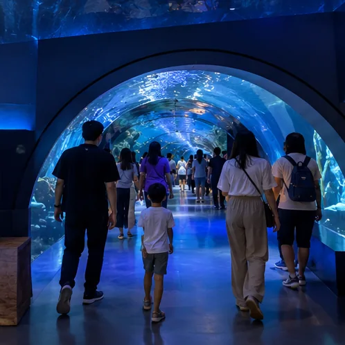AI-created impression of Sea Life Bangkok