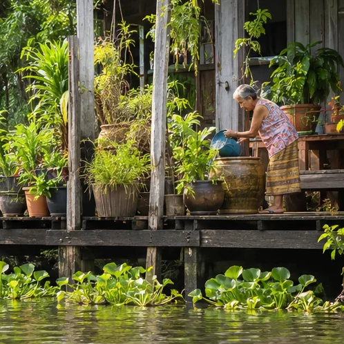 Thonburi khlong tours · Paparan 03