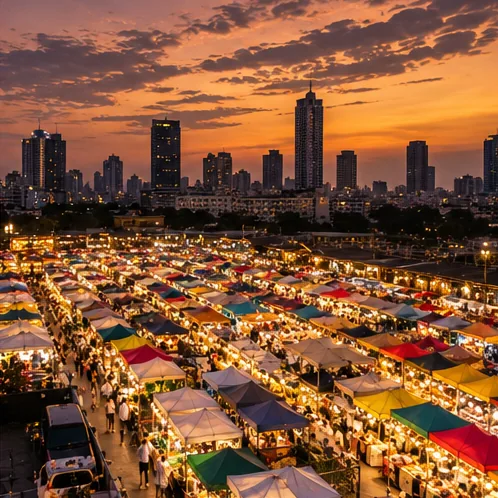 Train Night Market Ratchada · Vy 06