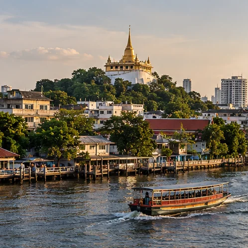 AI-created view 5 of Wat Saket