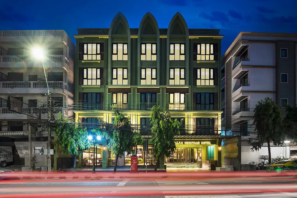 Hotel exterior at Chillax Heritage Hotel Khaosan