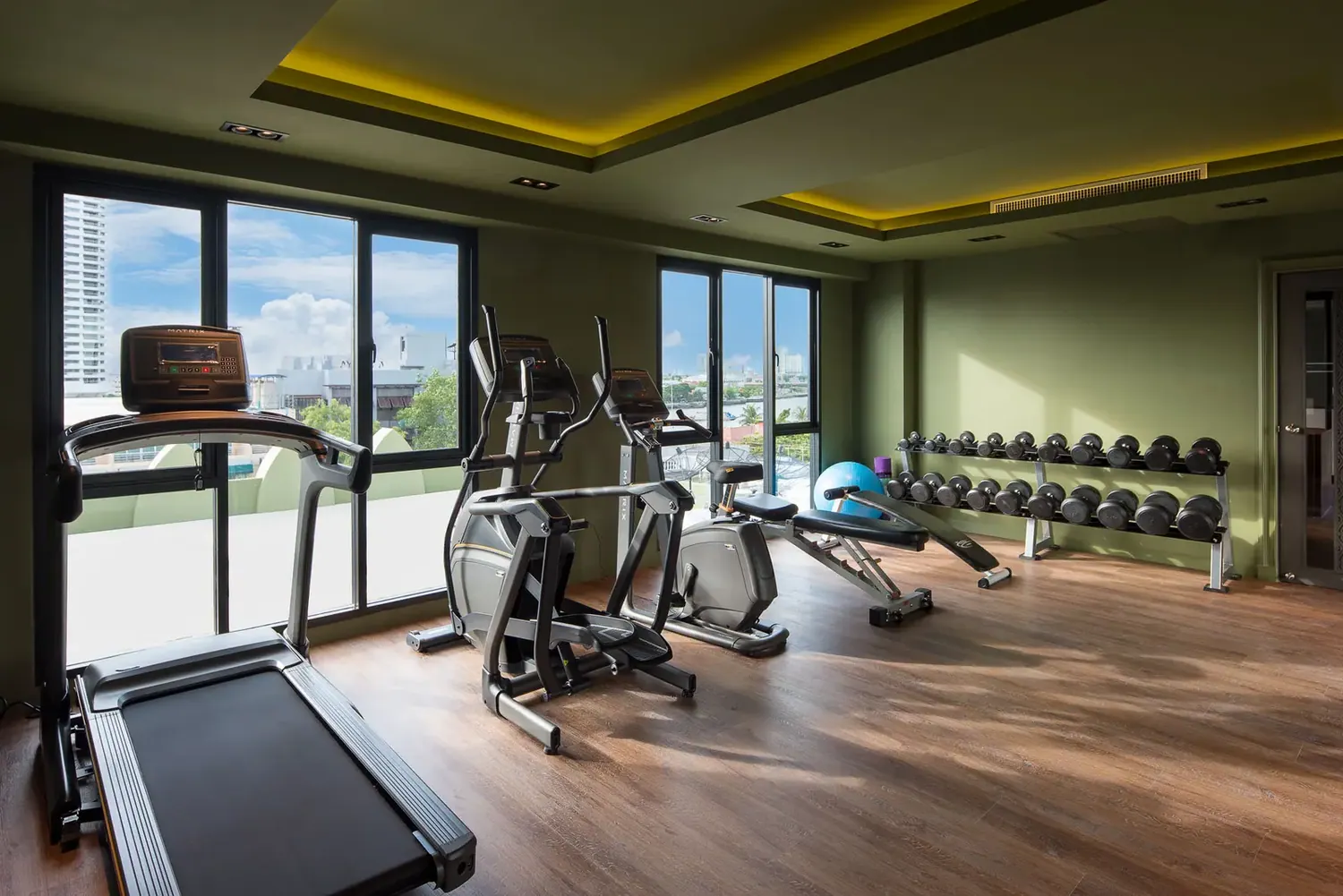 Fitness centre at Chillax Heritage Hotel Khaosan