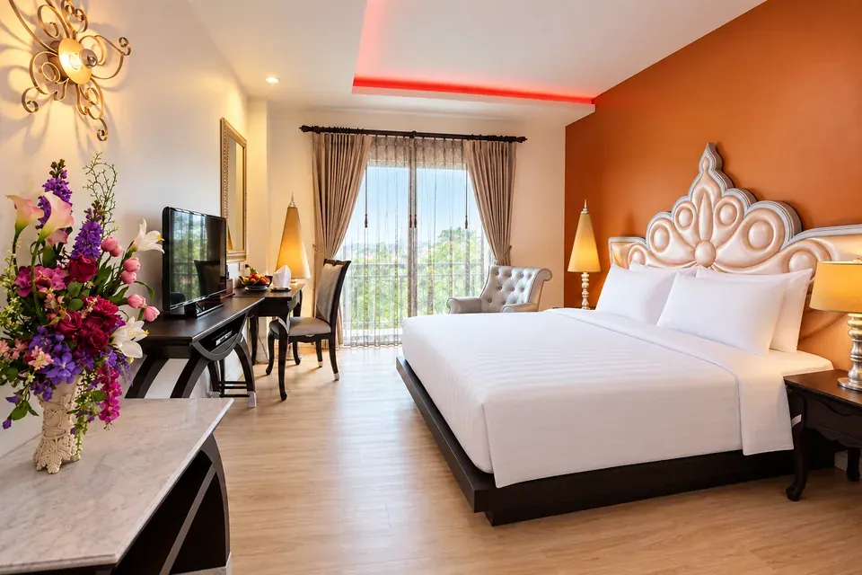 Superior room at Chillax Resort Khaosan
