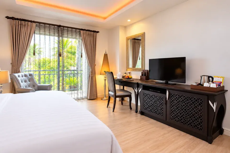 Deluxe room at Chillax Resort Khaosan