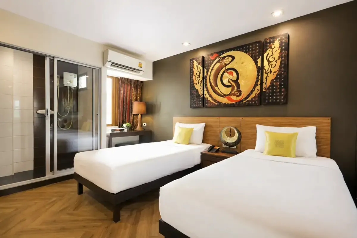 Super Deluxe Twin room at Sleep Withinn Hotel Khaosan